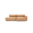 Baker Sectional - Pecan Leather - Sectional Sofas Tolv Loom Collection Dubai
