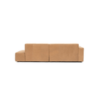 Baker Sectional - Pecan Leather - Sectional Sofas Tolv Loom Collection Dubai