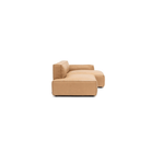Baker Sectional - Pecan Leather - Sectional Sofas Tolv Loom Collection Dubai