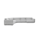 Baker XL Curved - Diamond - Curved Sofas Tolv Loom Collection Dubai