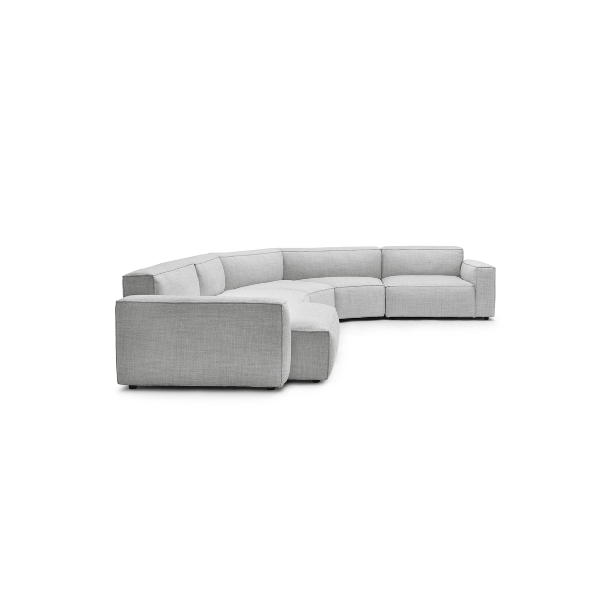 Baker XL Curved - Diamond - Curved Sofas Tolv Loom Collection Dubai