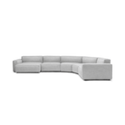 Baker XL Curved - Diamond - Curved Sofas Tolv Loom Collection Dubai