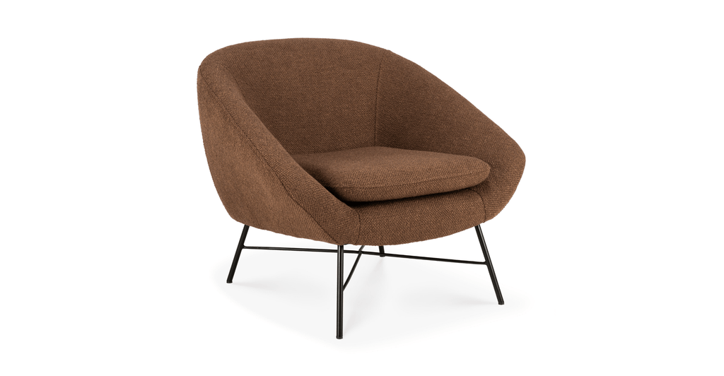 Barrow Lounge Chair - Copper - Loom Collection