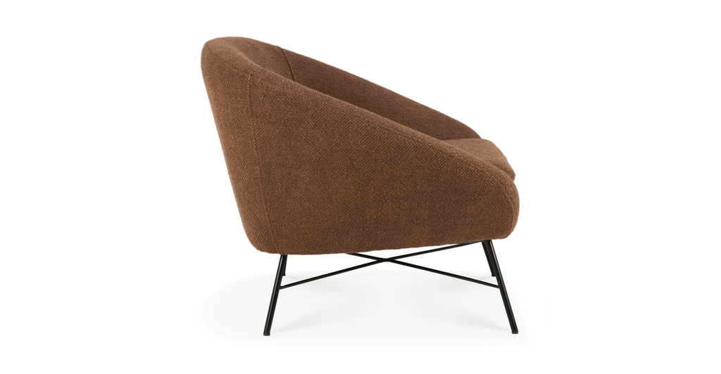 Barrow Lounge Chair - Copper - Loom Collection