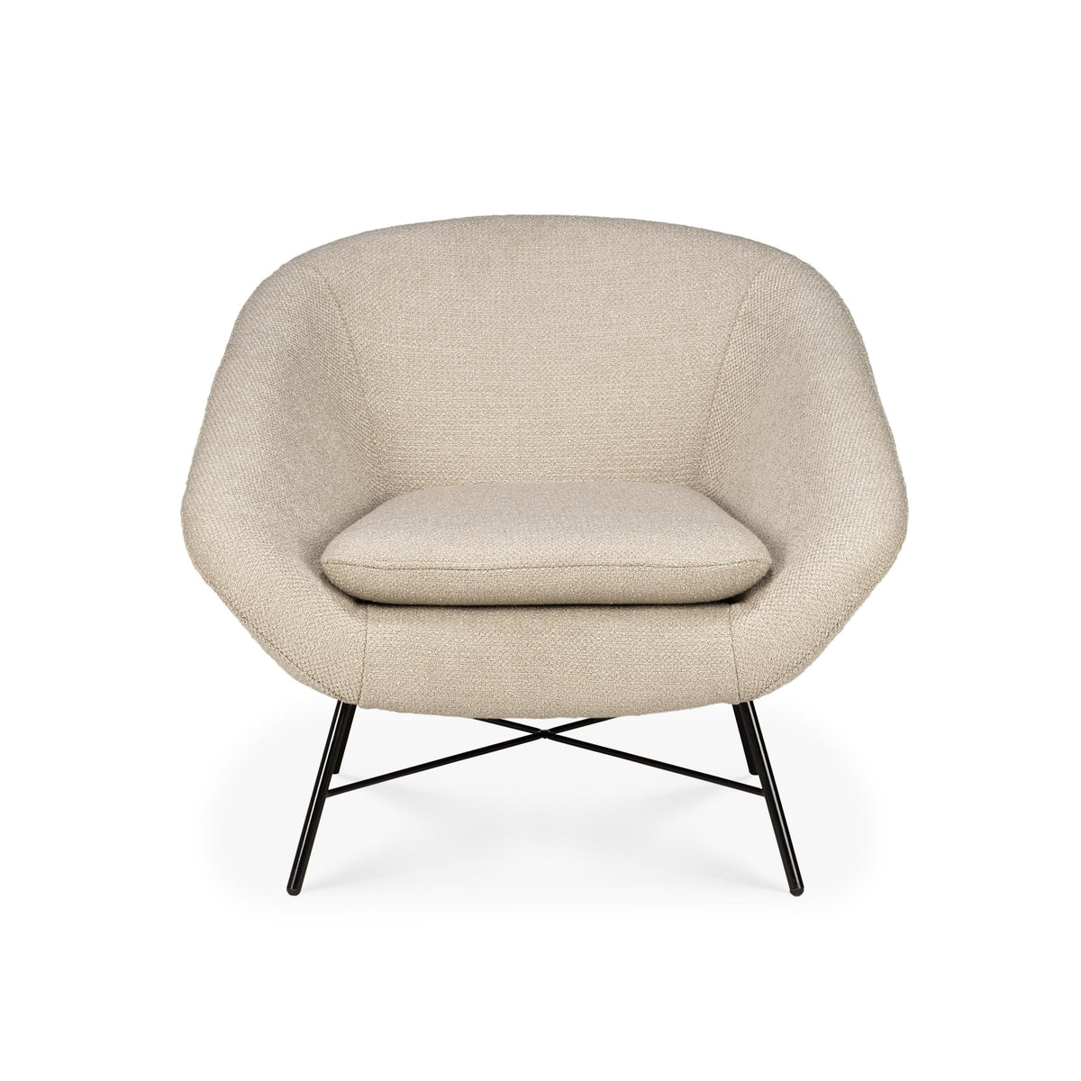 Barrow Lounge Chair - Off White