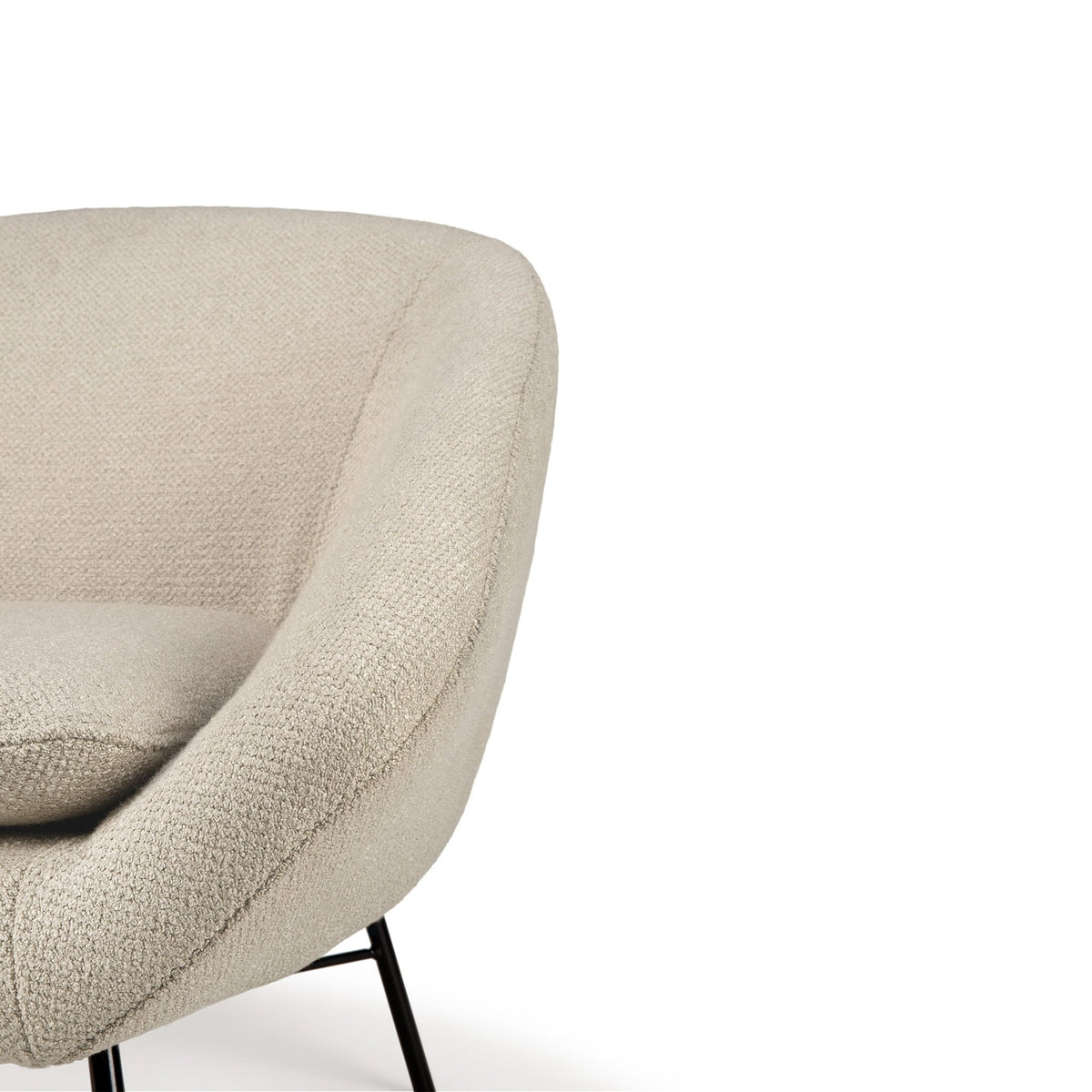 Barrow Lounge Chair - Off White
