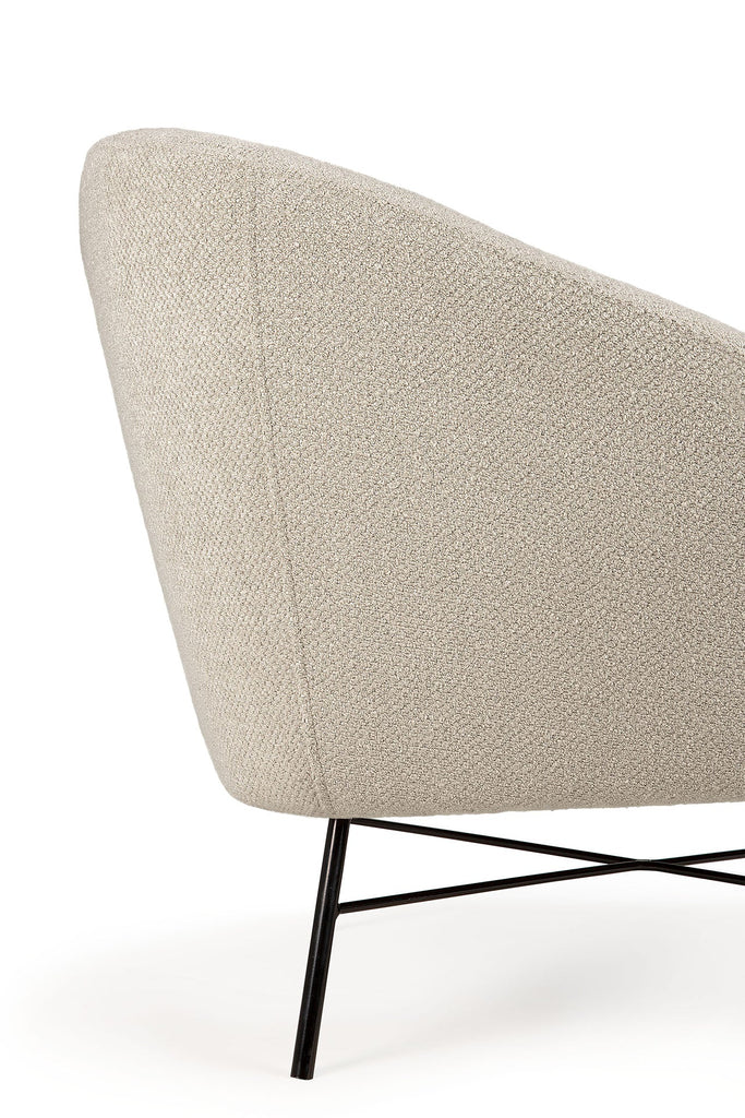 Barrow Lounge Chair - Off White - Loom Collection