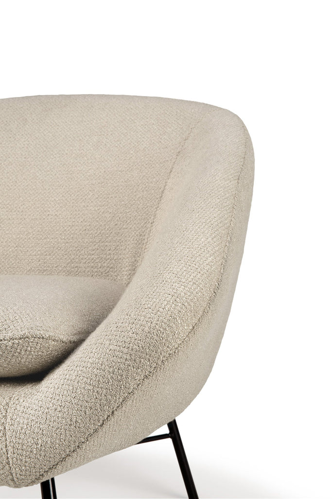 Barrow Lounge Chair - Off White - Loom Collection