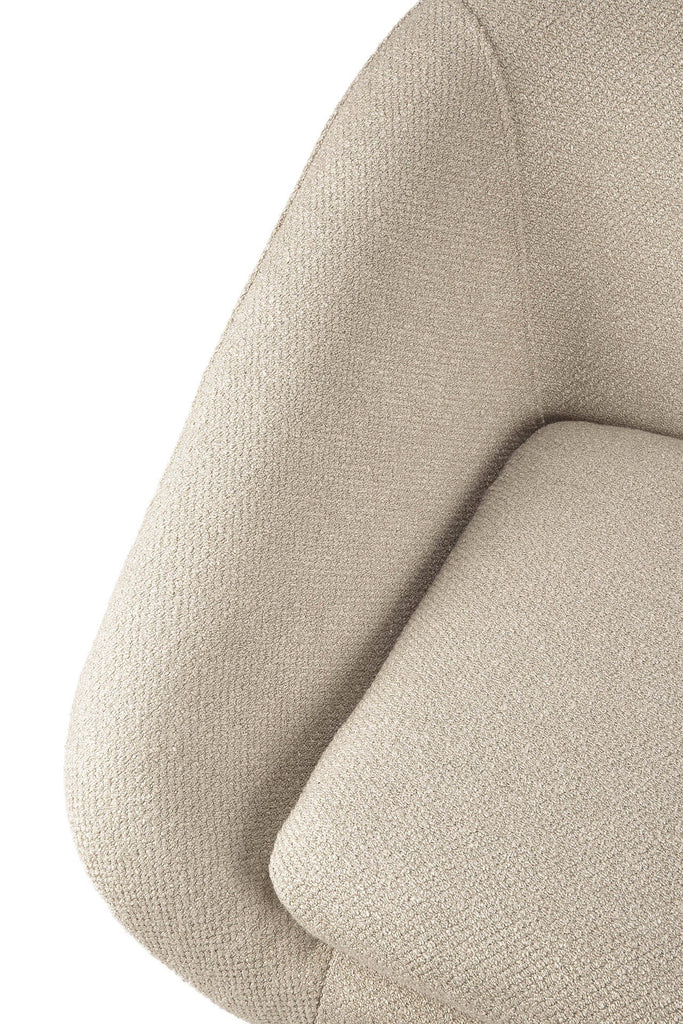 Barrow Lounge Chair - Off White - Loom Collection