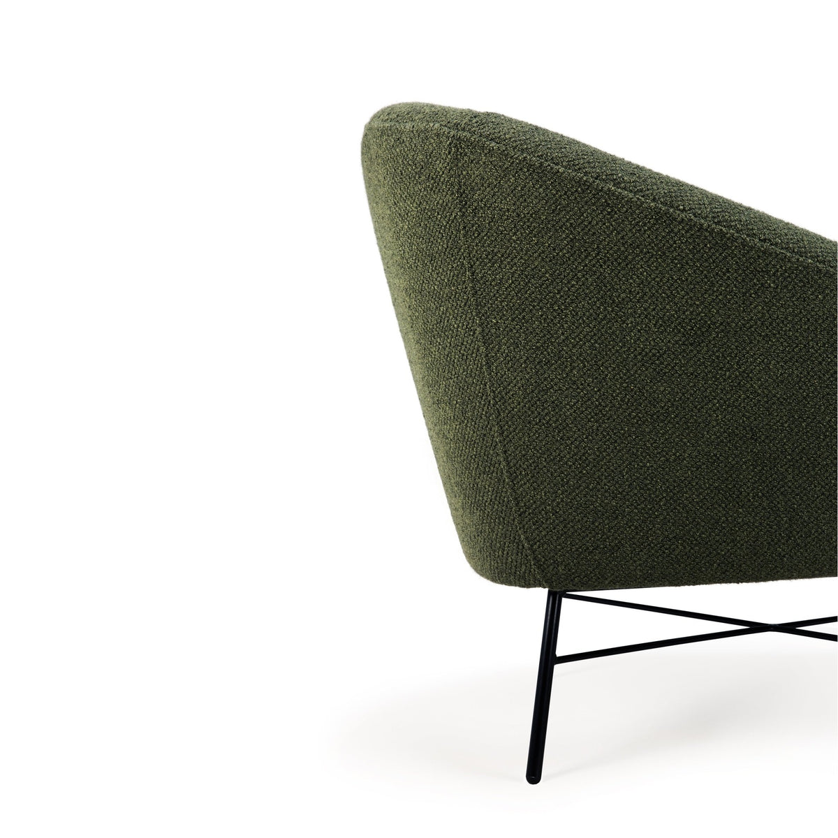 Barrow Lounge Chair - Pine Green