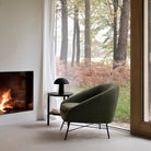 Barrow Lounge Chair - Pine Green