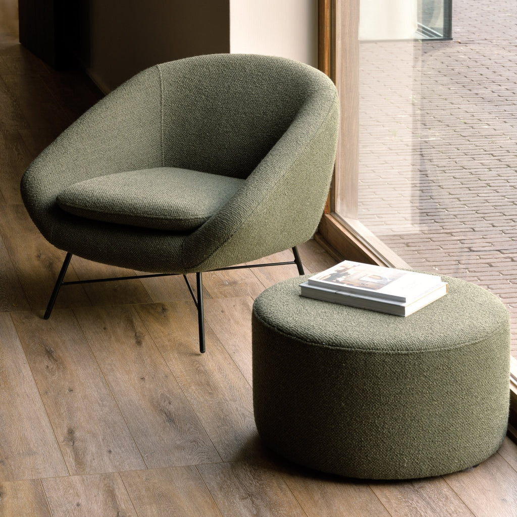 Barrow Pouf - Pine Green