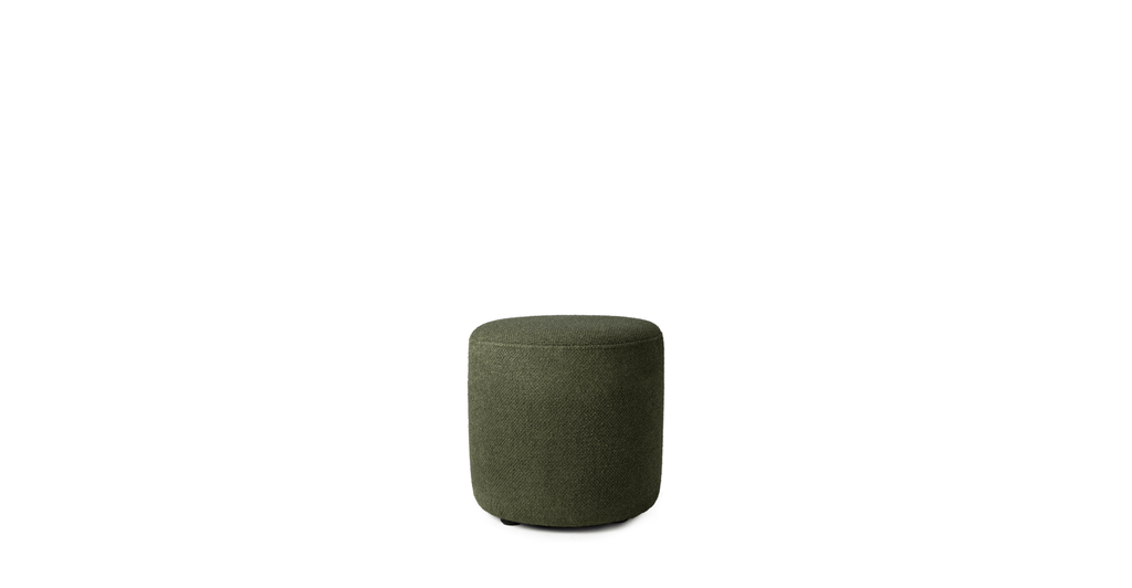 Barrow Pouf - Pine Green - Loom Collection