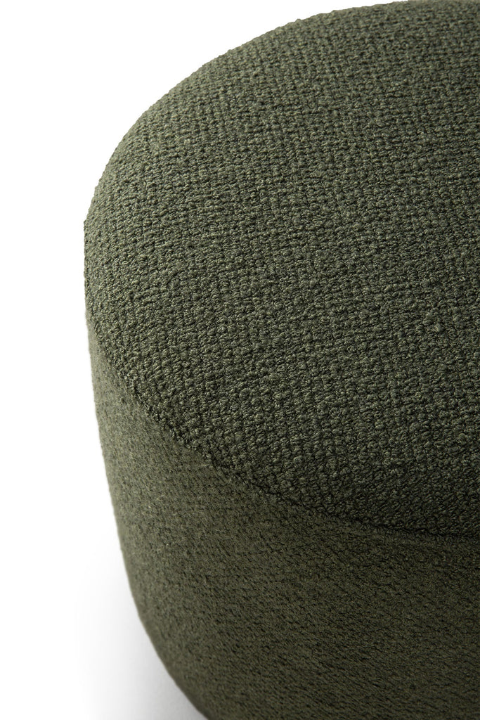 Barrow Pouf - Pine Green - Loom Collection