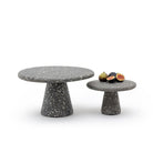 Black Pedestal Tray - Small - Trays Loom Collection Loom Collection Dubai