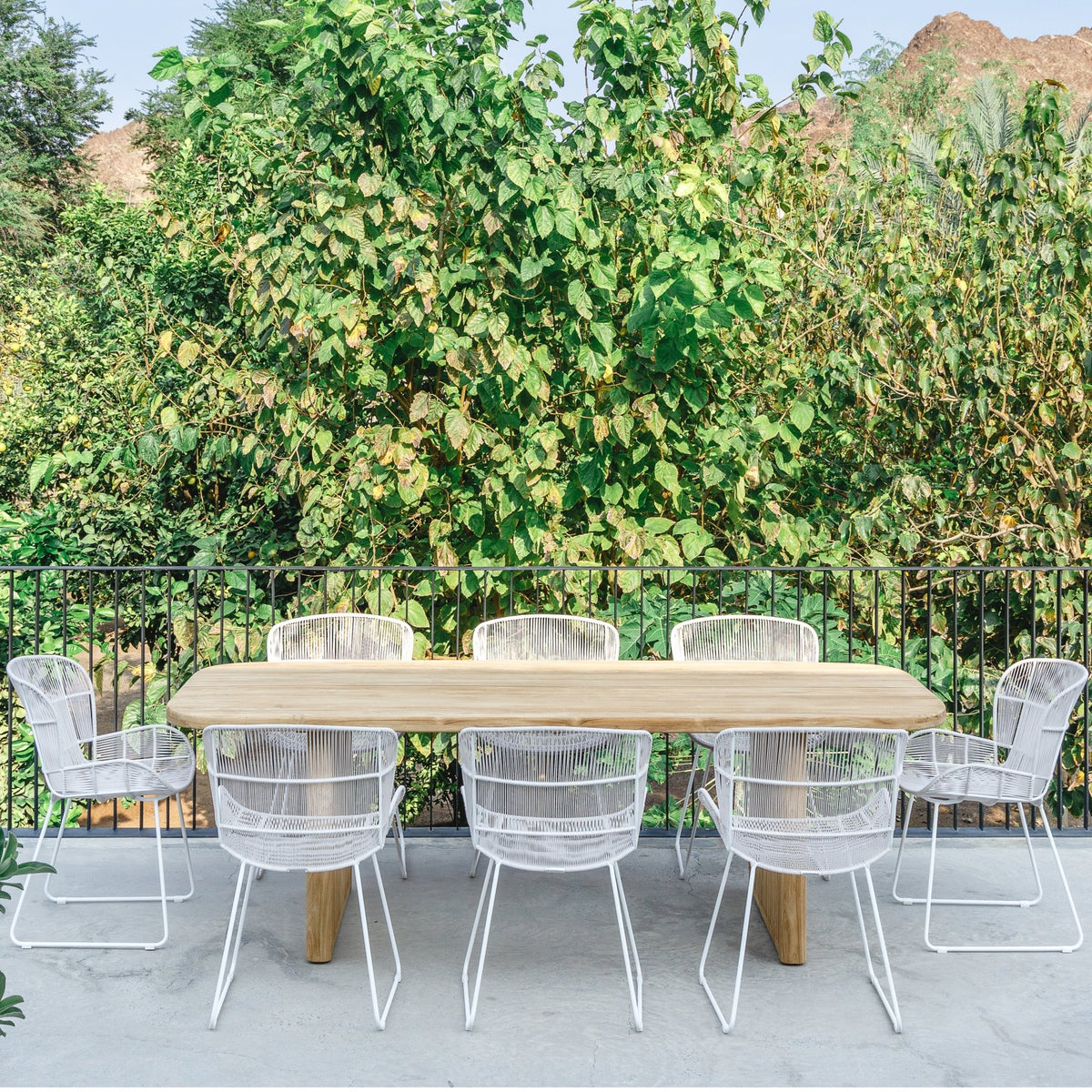 Bloom Dining Chair - Stonewhite & Chalk