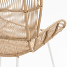 Bloom Dining Chair - Stonewhite & Natural