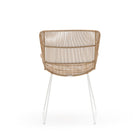 Bloom Dining Chair - Stonewhite & Natural