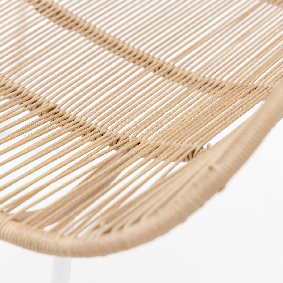 Bloom Dining Chair - Stonewhite & Natural