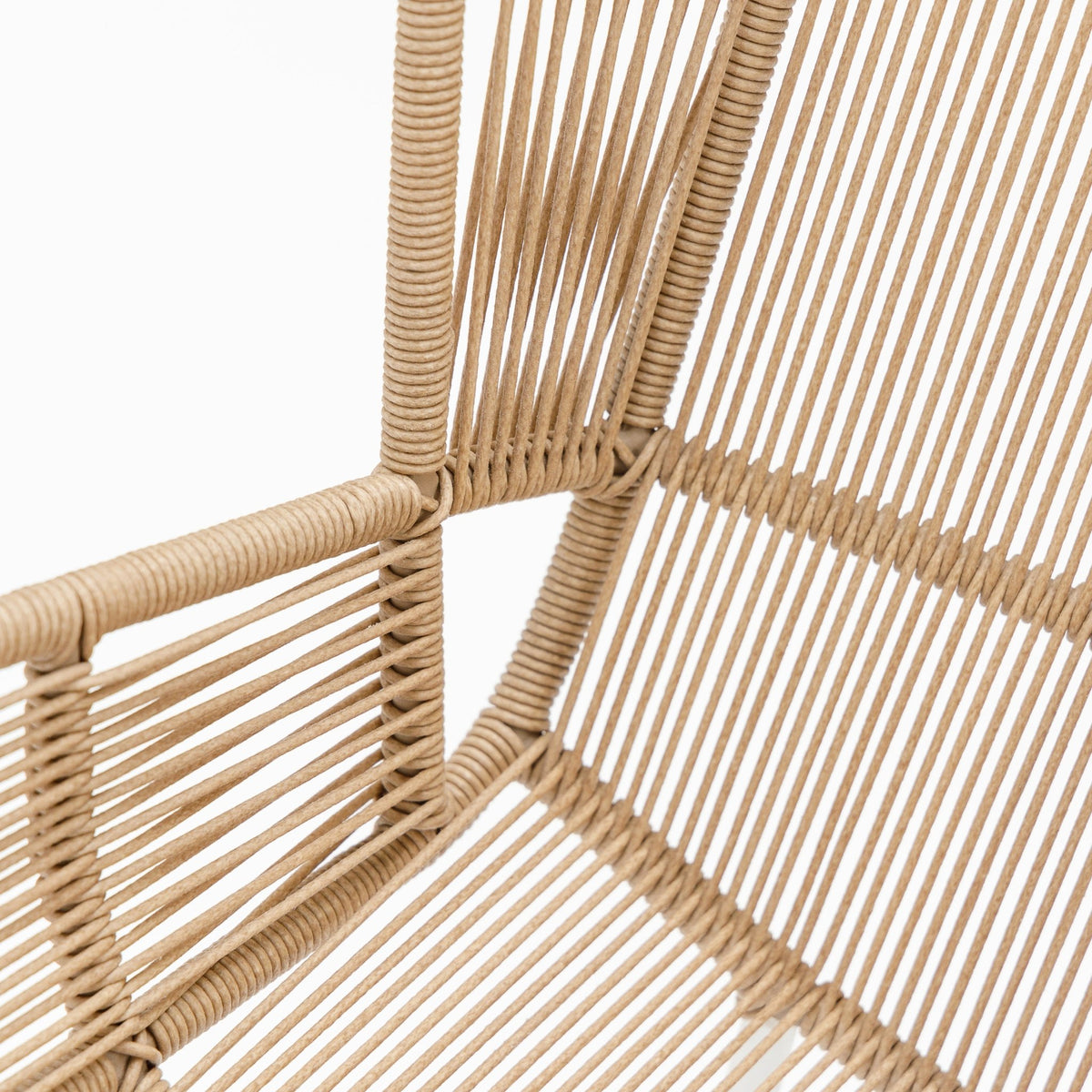 Bloom Dining Chair - Stonewhite & Natural