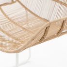 Bloom Dining Chair - Stonewhite & Natural