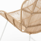 Bloom Dining Chair - Stonewhite & Natural