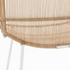 Bloom Dining Chair - Stonewhite & Natural