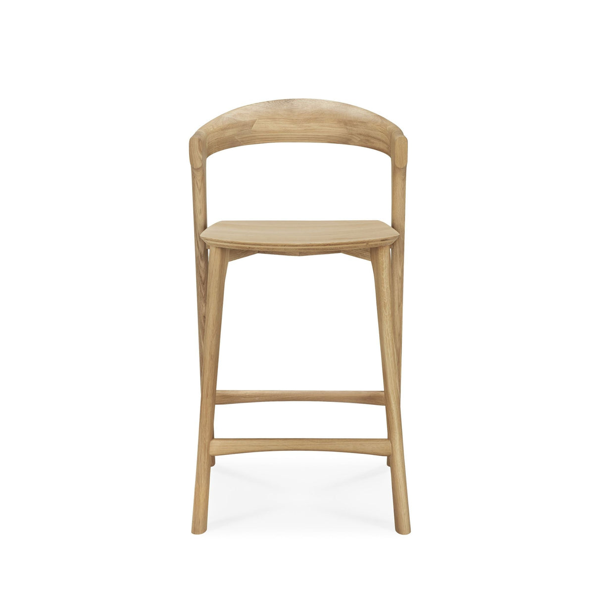 Bok Counter Stool - Oak - Bar & Counter Stools Ethnicraft Loom Collection Dubai
