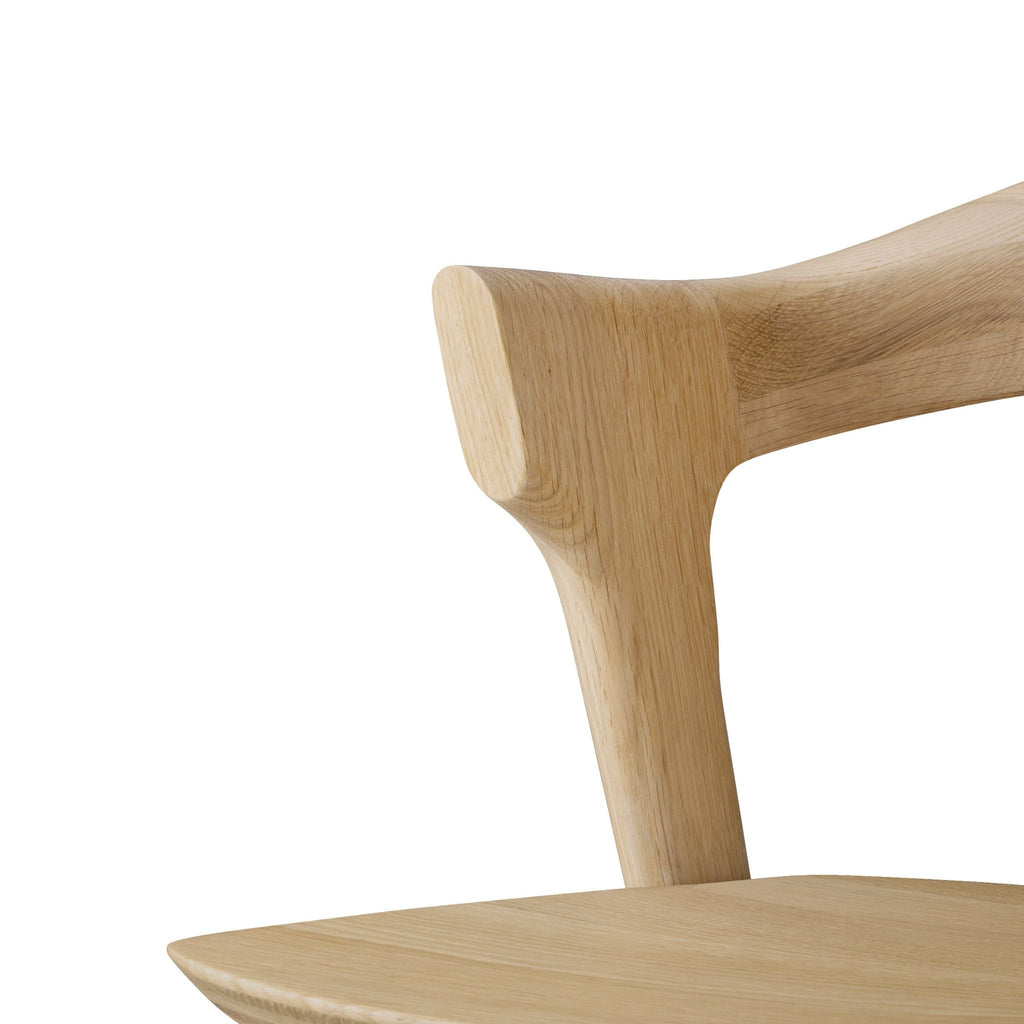 Bok Counter Stool - Oak - Bar & Counter Stools Ethnicraft Loom Collection Dubai