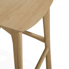 Bok Counter Stool - Oak - Bar & Counter Stools Ethnicraft Loom Collection Dubai