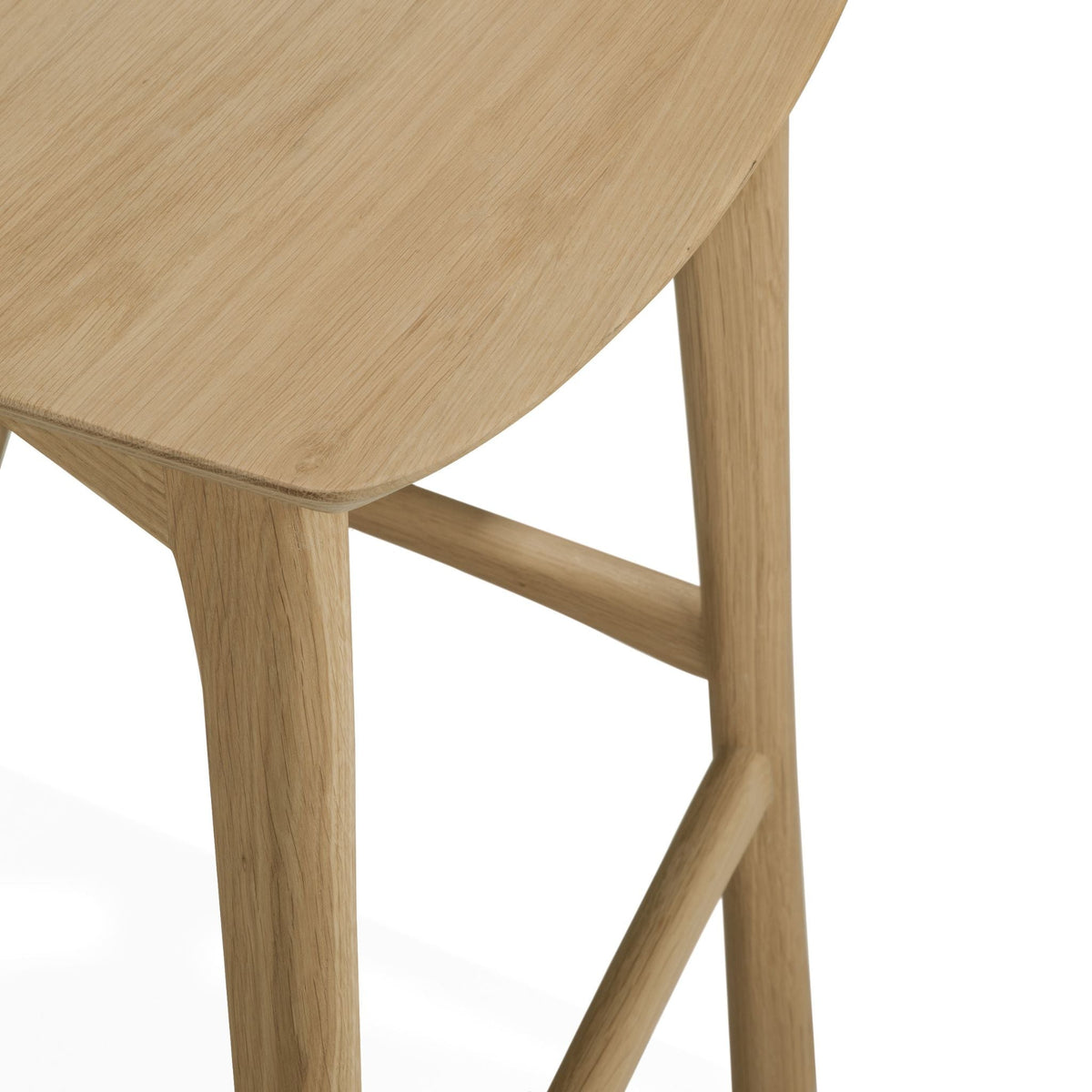 Bok Counter Stool - Oak - Bar & Counter Stools Ethnicraft Loom Collection Dubai