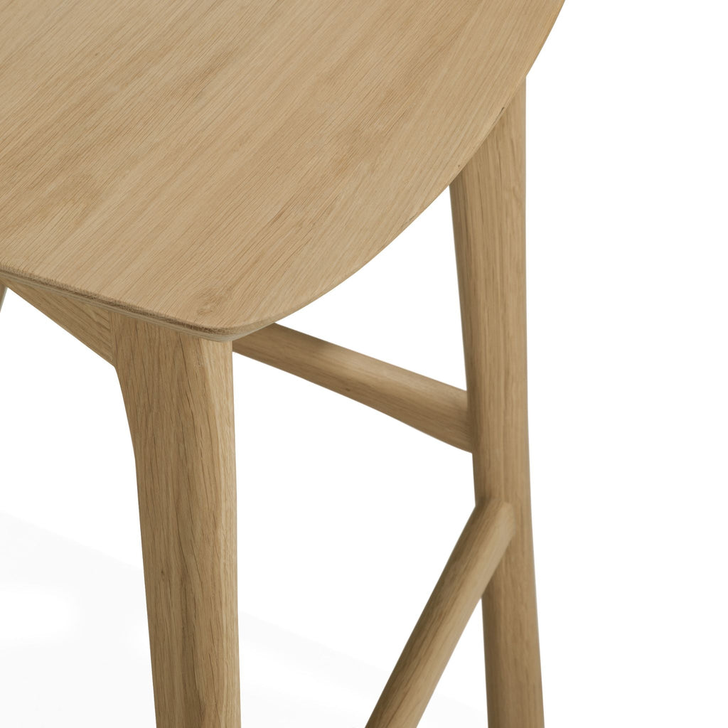 Bok Counter Stool - Oak - Bar & Counter Stools Ethnicraft Loom Collection Dubai