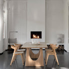 Bok Dining Chair - Varnished Oak