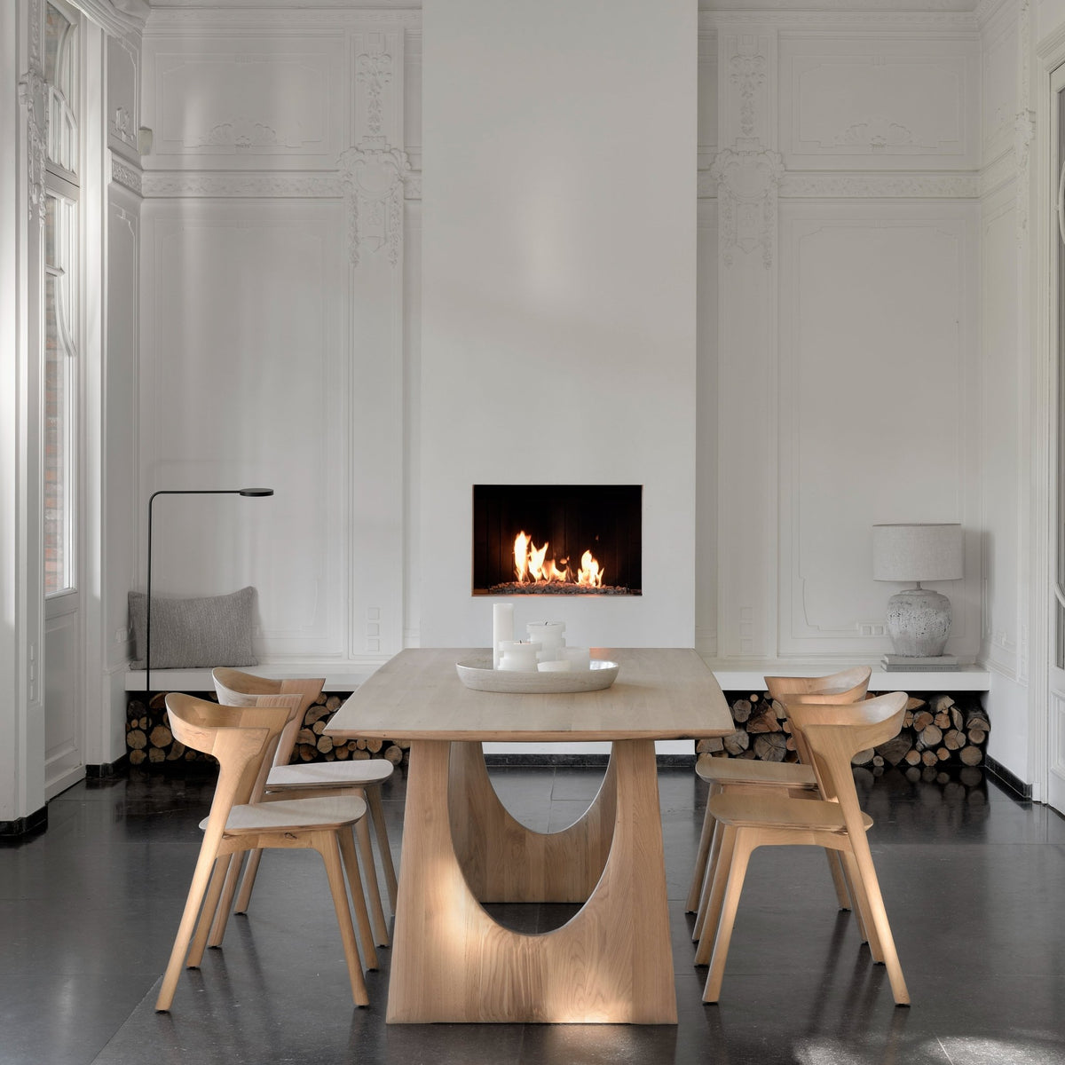 Bok Dining Chair - Varnished Oak