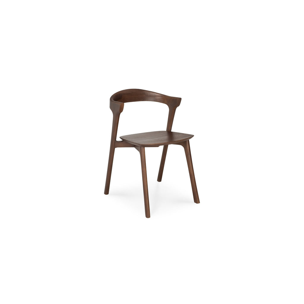 Bok Dining Chair - Varnished Teak - Brown - Loom Collection