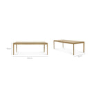 Bok Dining Table - Oak - Dining Tables Ethnicraft Loom Collection Dubai