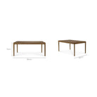 Bok Dining Table - Teak - Dining Tables Ethnicraft Loom Collection Dubai