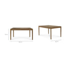Bok Dining Table - Teak - Dining Tables Ethnicraft Loom Collection Dubai