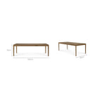 Bok Dining Table - Teak - Dining Tables Ethnicraft Loom Collection Dubai