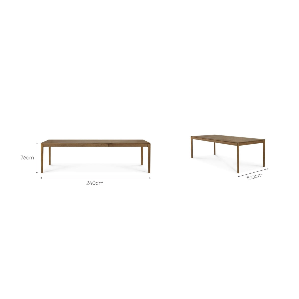Bok Dining Table - Teak - Dining Tables Ethnicraft Loom Collection Dubai