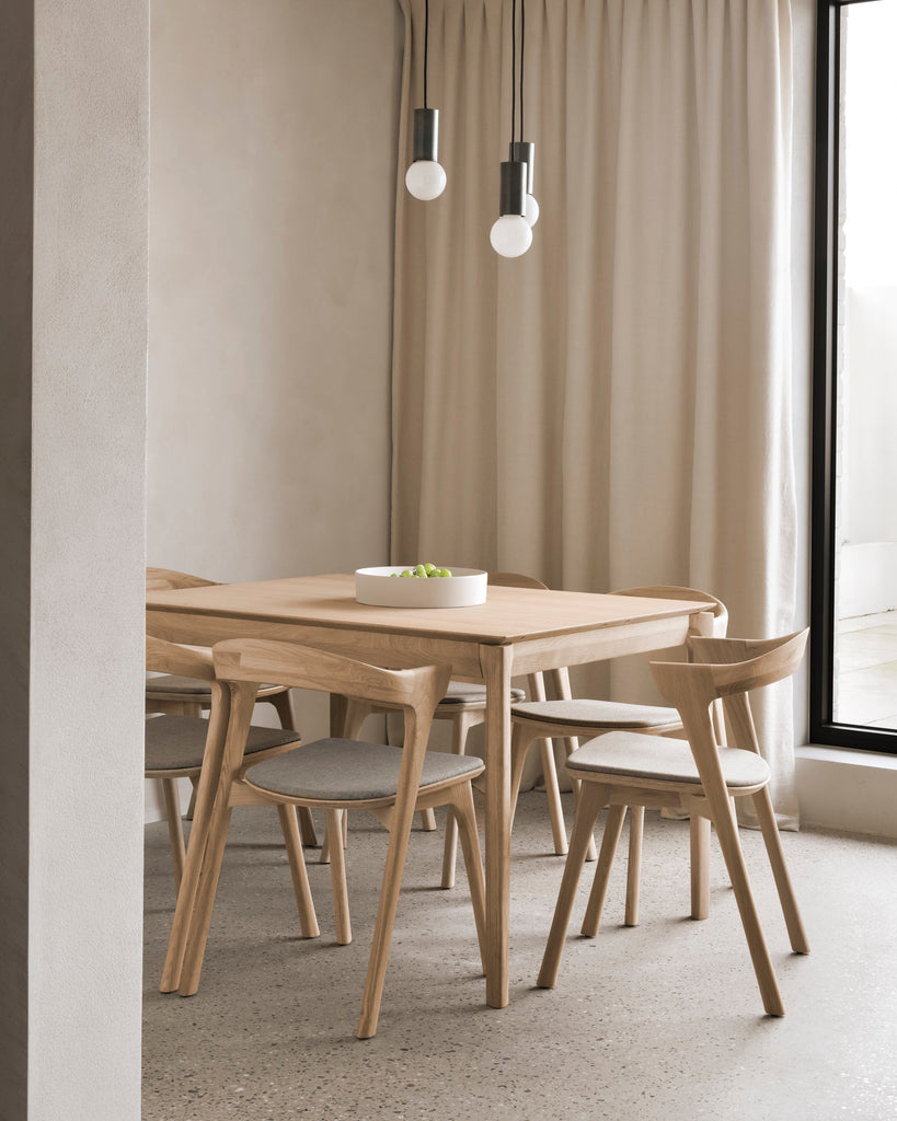 Bok Extendable Dining Table - Oak - Loom Collection