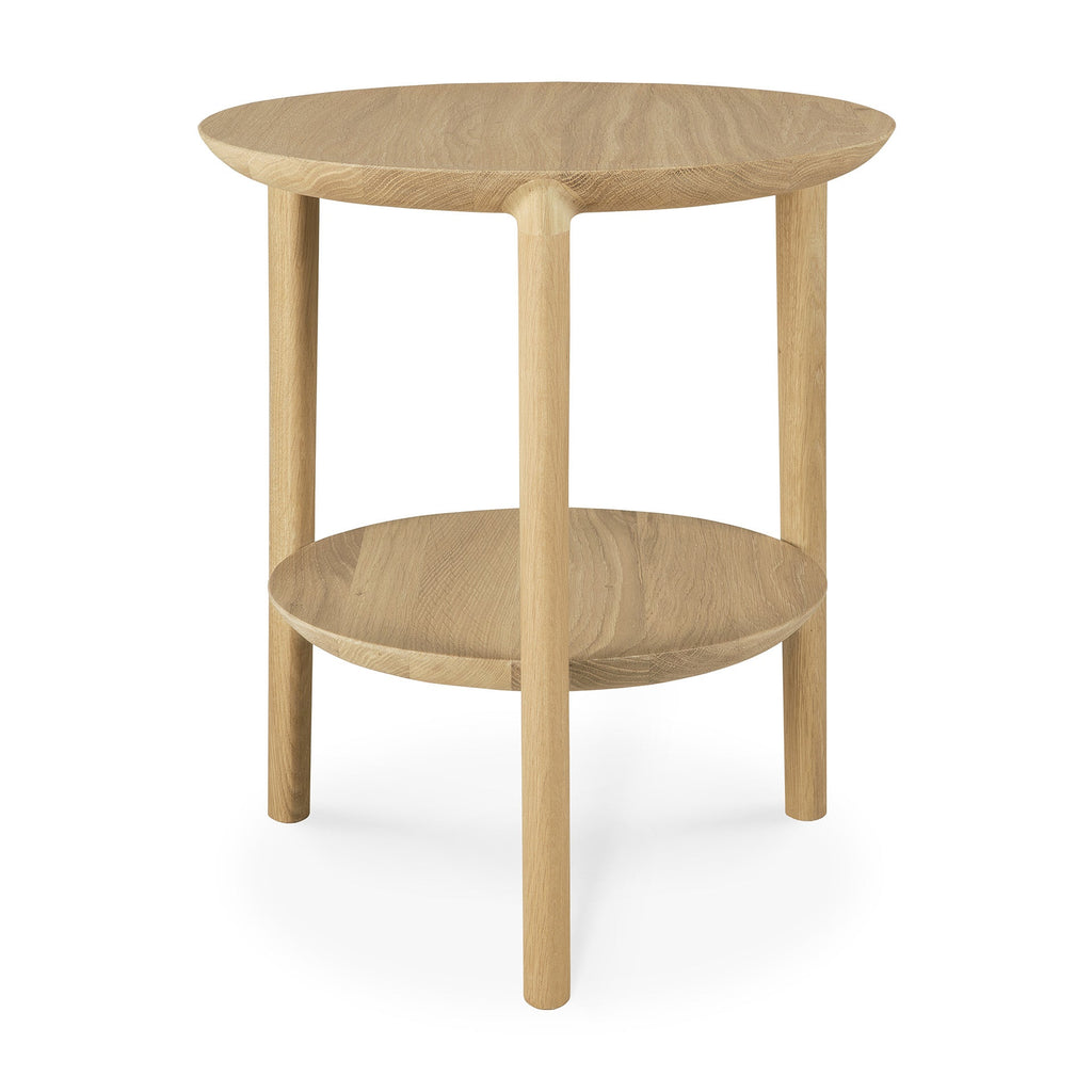 Bok Side Table - Oak - Round - Loom Collection