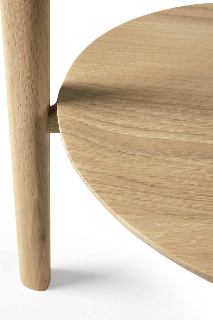 Bok Side Table - Oak - Round - Loom Collection