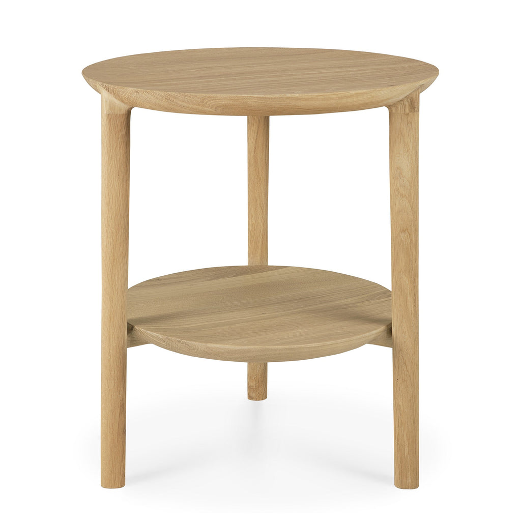 Bok Side Table - Oak - Round - Loom Collection