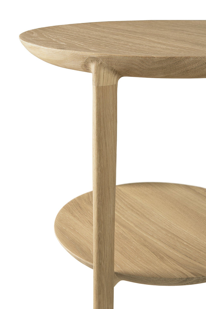 Bok Side Table - Oak - Round - Loom Collection