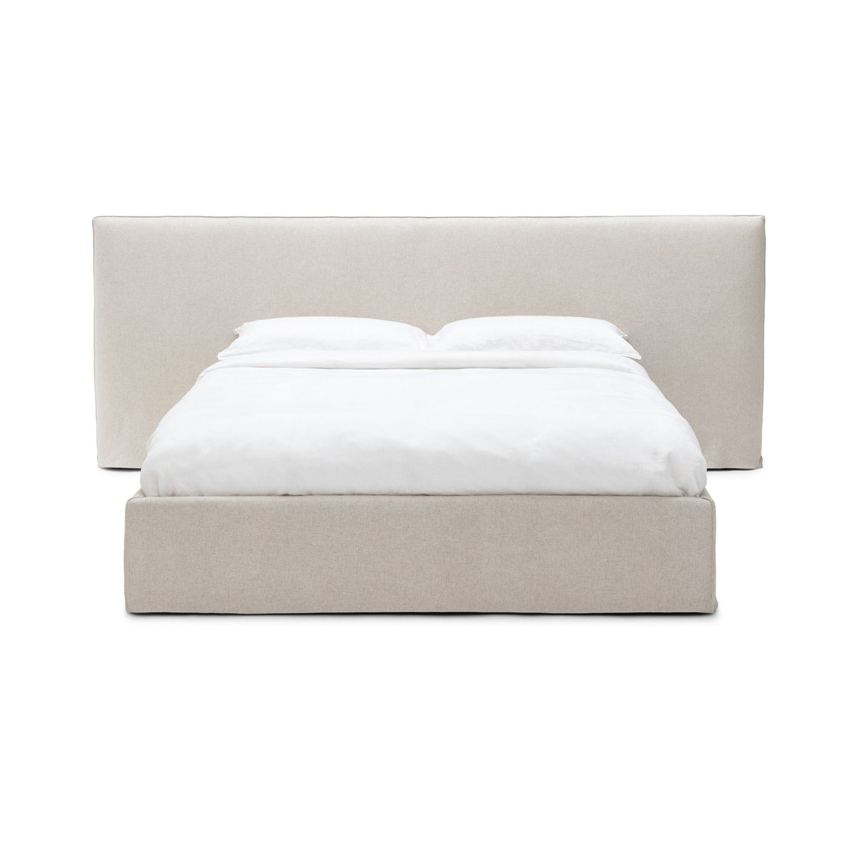 Bowen Bed With Storage - Natural - Beds Loom Collection Loom Collection Dubai