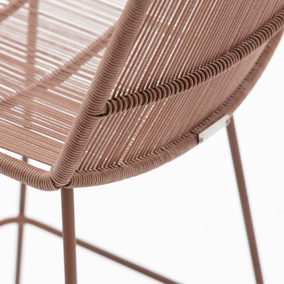 Breeze Counter Chair - Brique - Bar & Counter Stools Loom Collection Loom Collection Dubai
