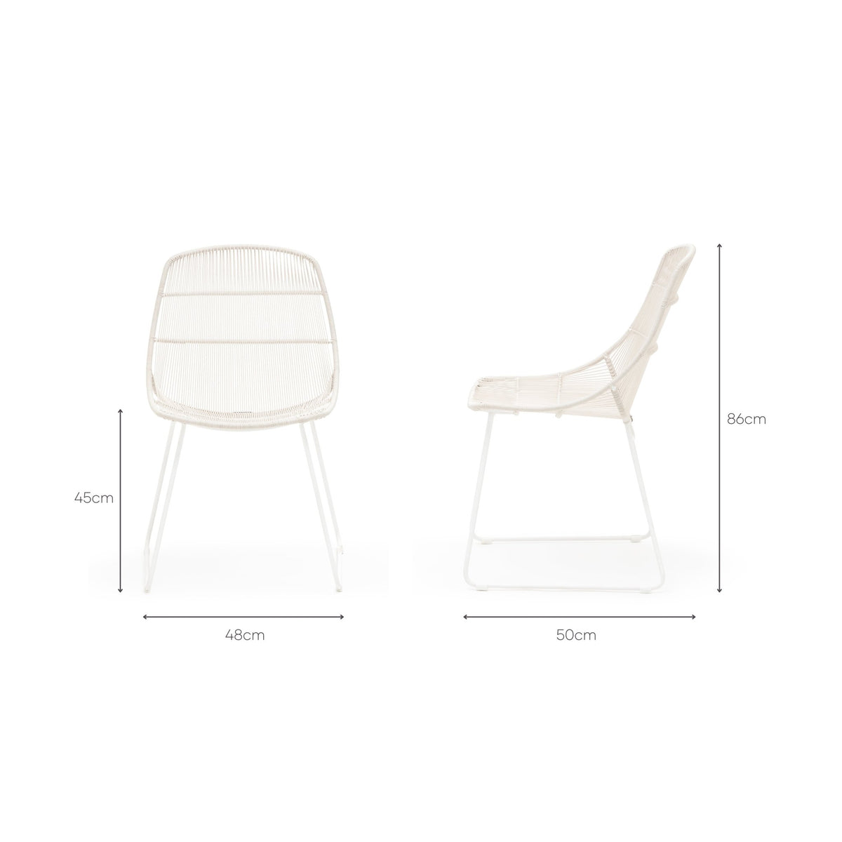 Breeze Dining Chair - Chalk