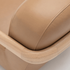 Brixton Lounge Chair - Blonde Oak & Alabama Pecan - Accent Chairs Tolv Loom Collection Dubai