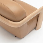Brixton Lounge Chair - Blonde Oak & Alabama Pecan - Accent Chairs Tolv Loom Collection Dubai